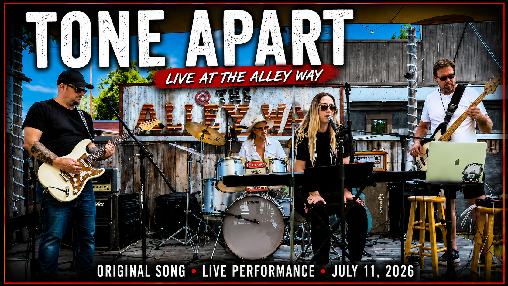 Tone Apart at Romano’s flyer